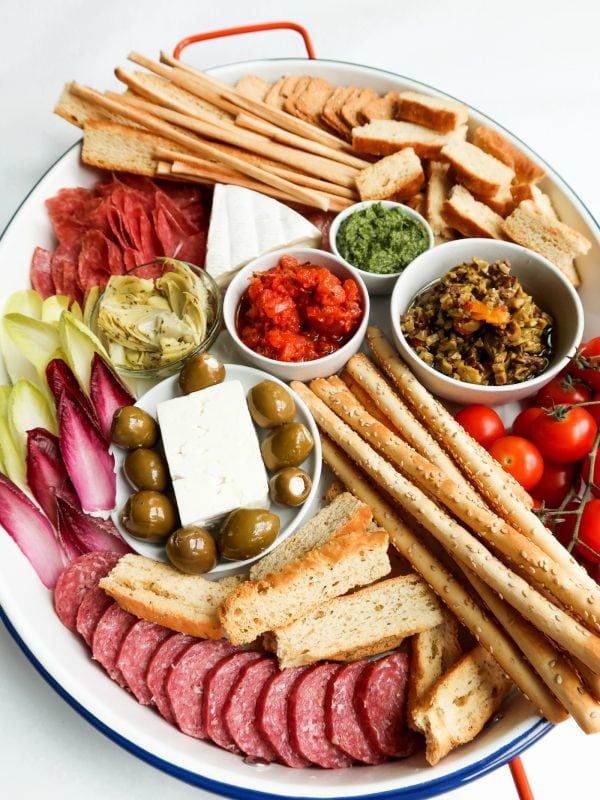 a Simple Bruschetta Tray