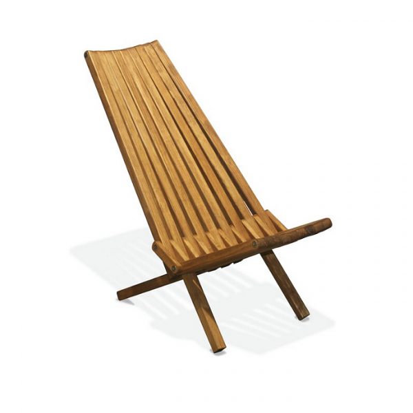 one brown stick chair