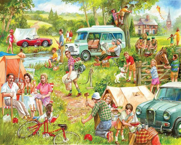 white mountain camping puzzle