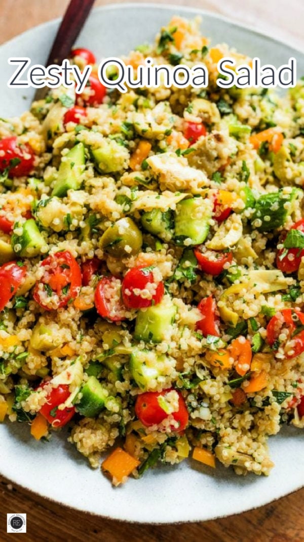 zesty quinoa salad