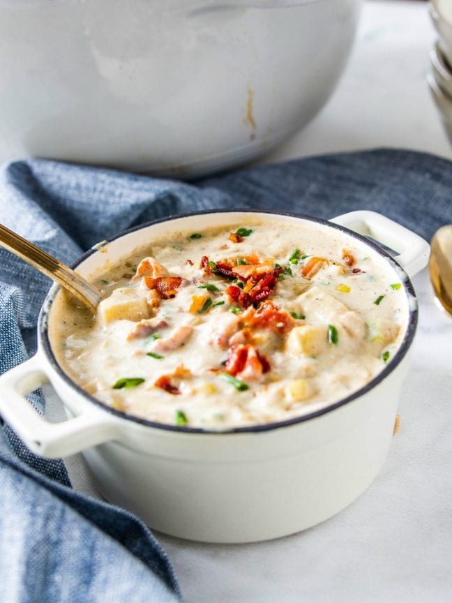 Best Seafood Chowder Recipe - Reluctant Entertainer