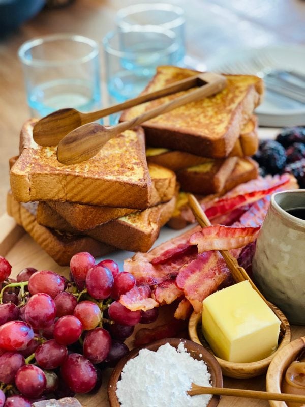brioche french toast breakfast board