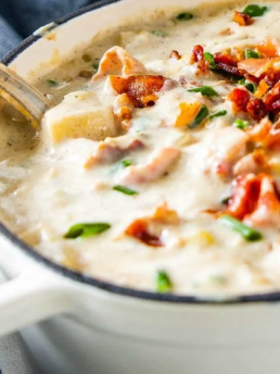 creamy seafood chowder