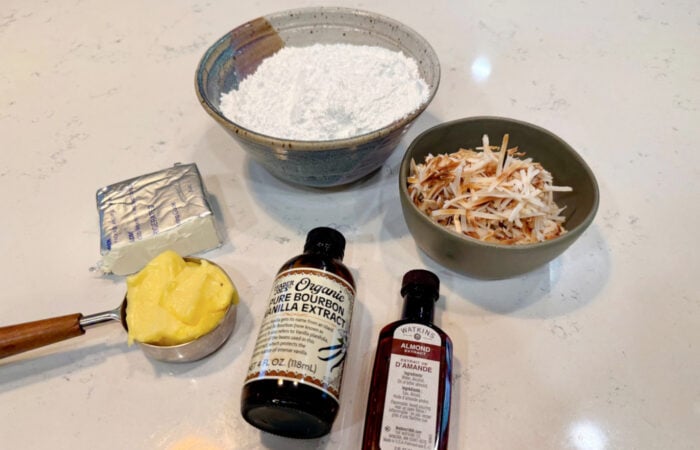 ingredients to make frosting