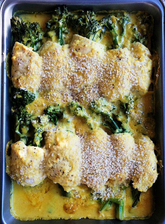 how to make curried chicken divan