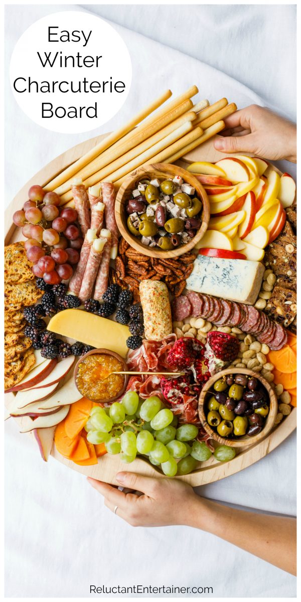 a round charcuterie board onThe Big Board