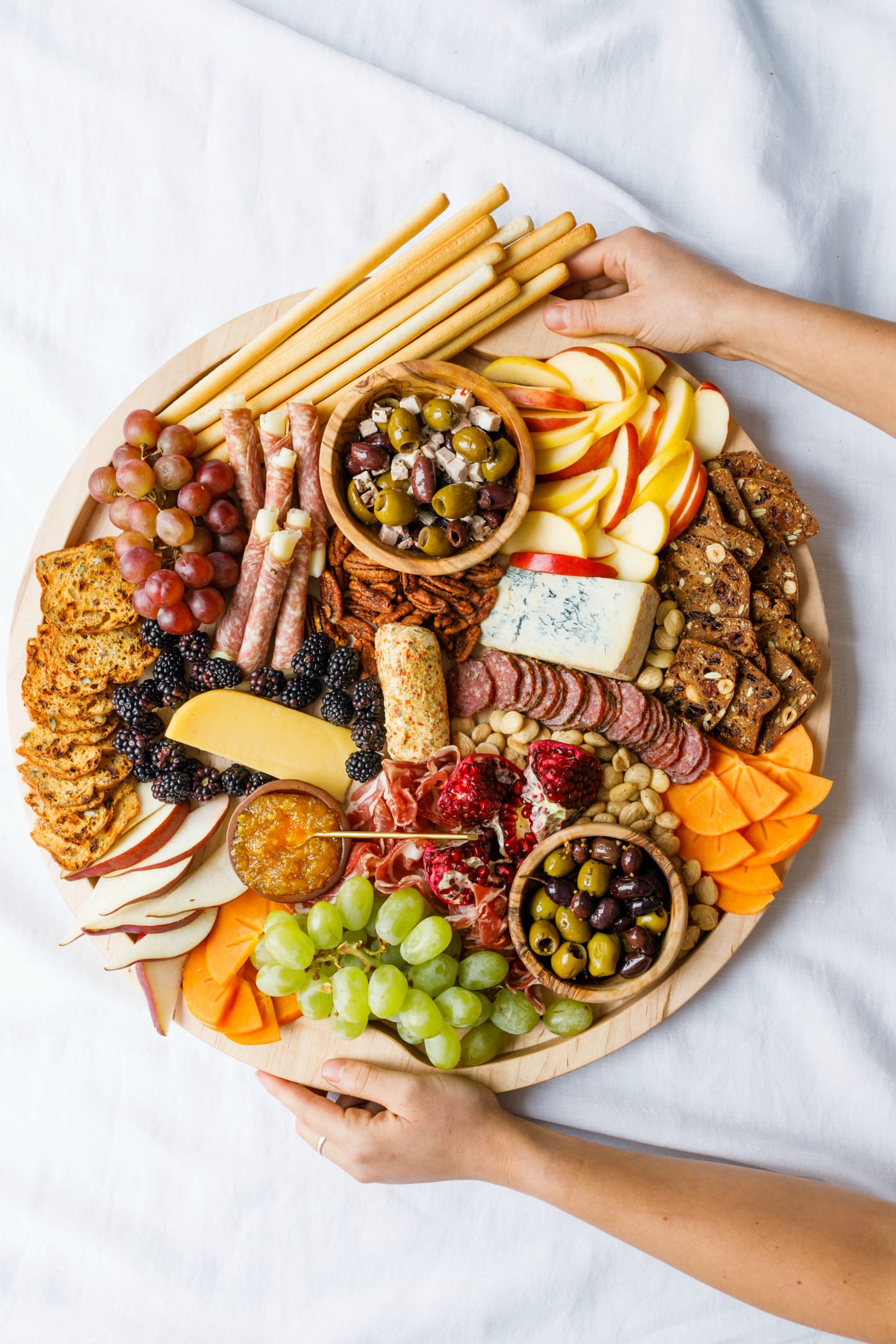 Easy Winter Charcuterie Board - Reluctant Entertainer