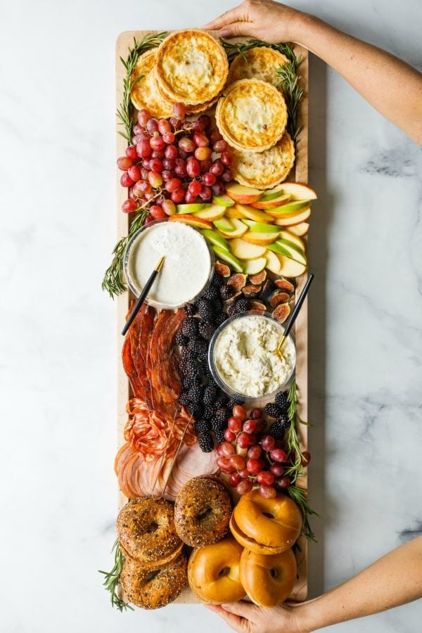 rectangle best brunch board 