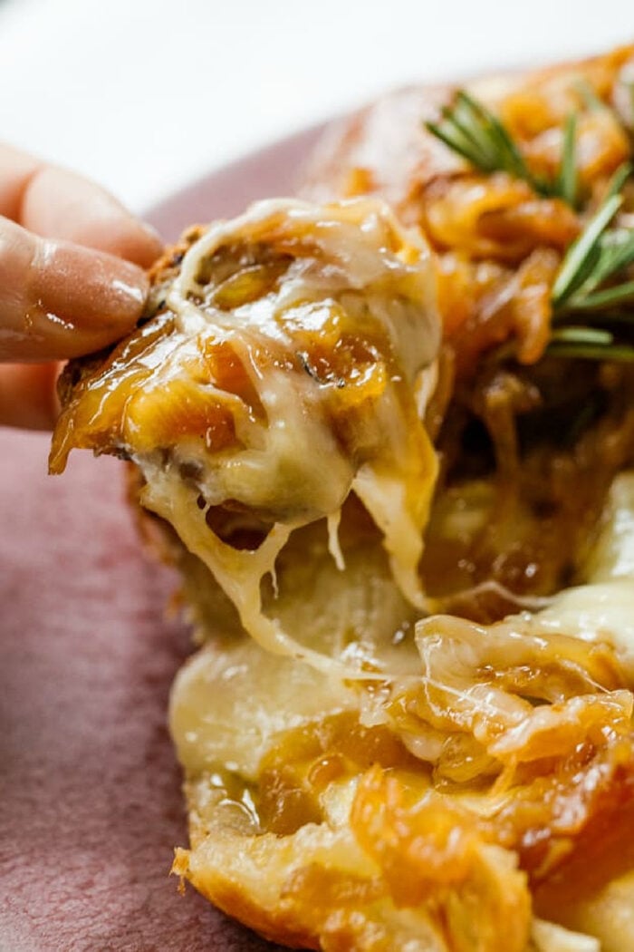 brie onions spread