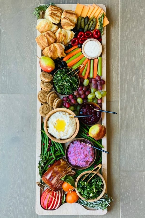 beautiful rectangle dinner board