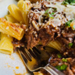 Sugo so Carne served with pasta