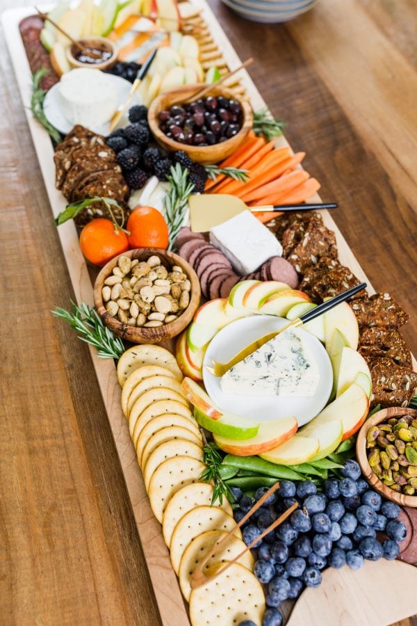 Easy Winter Charcuterie Board - Reluctant Entertainer