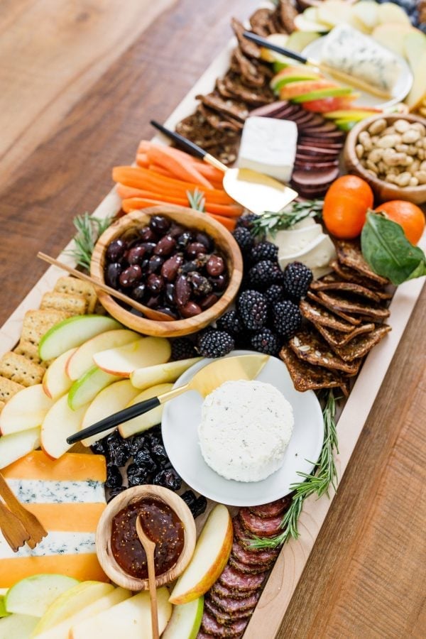 Easy Winter Charcuterie Board - Reluctant Entertainer