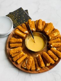 Mozzarella Sticks and Chick-Fil-A Sauce