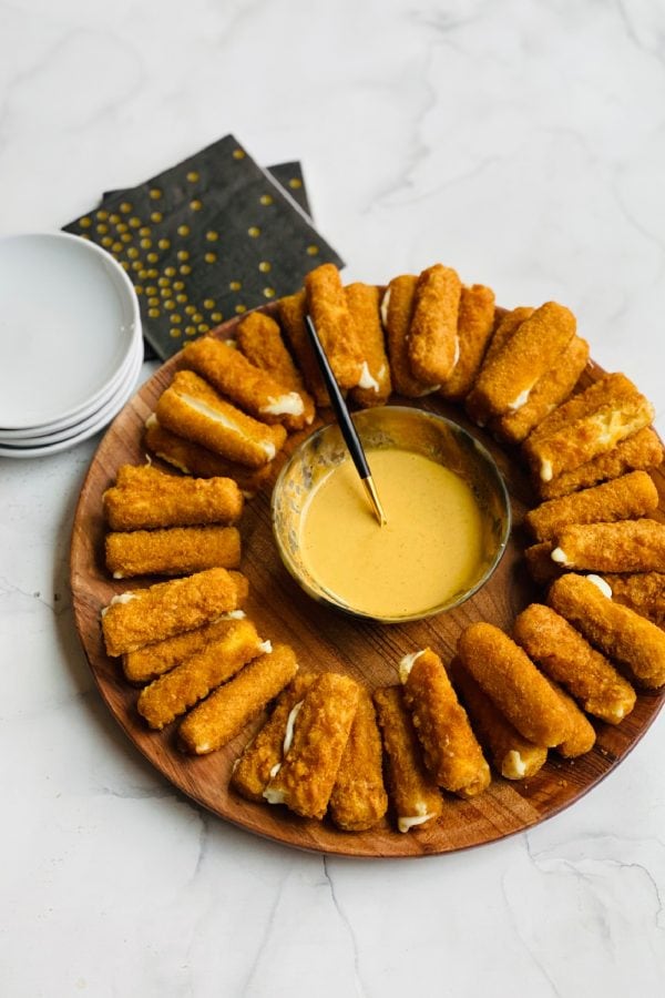 Mozzarella Sticks and Chick-Fil-A Sauce