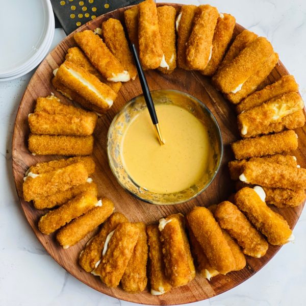 Air Fryer Cheese Sticks with Chick-Fil-A Sauce