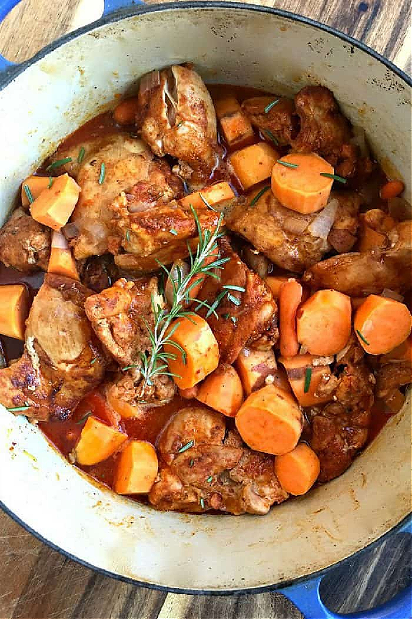 Chicken Thighs Cook Chicken And Sweet Potatoes In Instant Pot