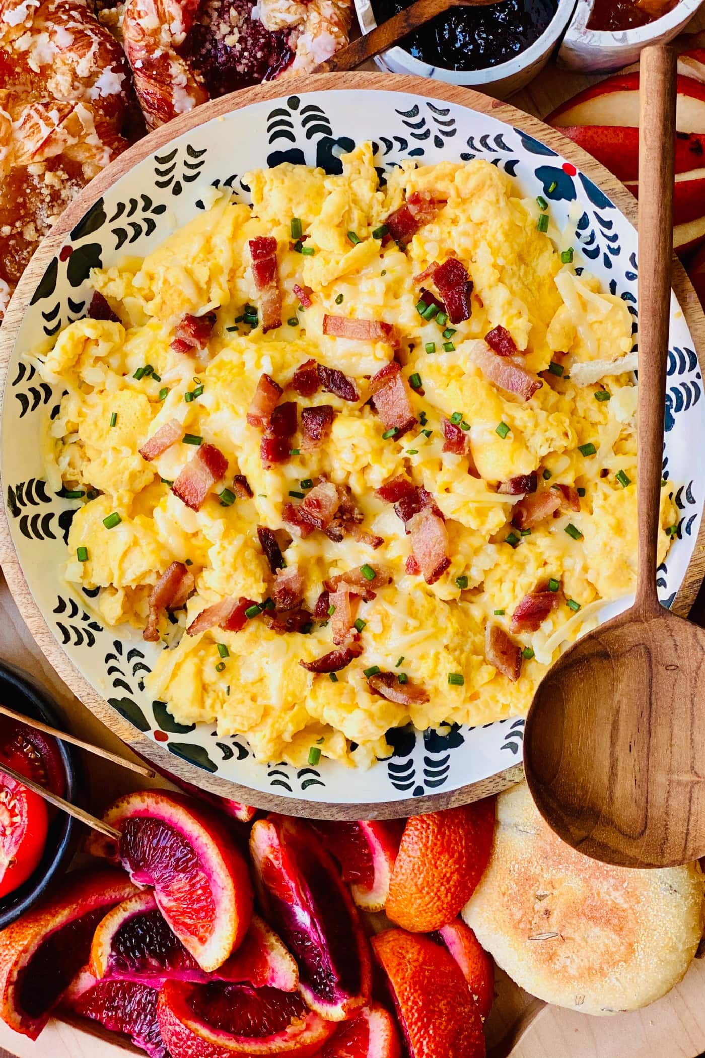 Scrambled Eggs Brunch Board - Reluctant Entertainer