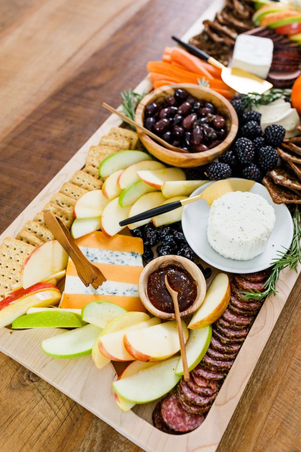 Easy Winter Charcuterie Board - Reluctant Entertainer