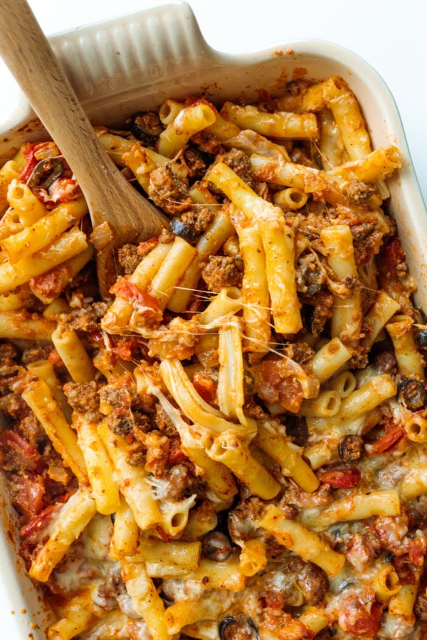 spoonful of Italian Pasta Bake