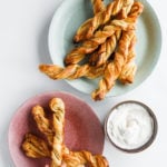 servings of Puff Pastry Orange Twists