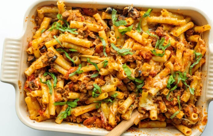 Italian Pasta Baked in 9x13