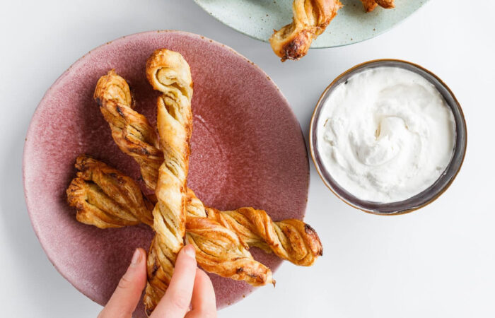 Puff Pastry Twists (with orange and cardamom) recipe