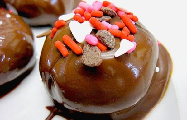 valentine's oreo truffle