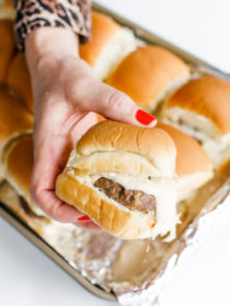 Best Beer Cheese Sliders on buns