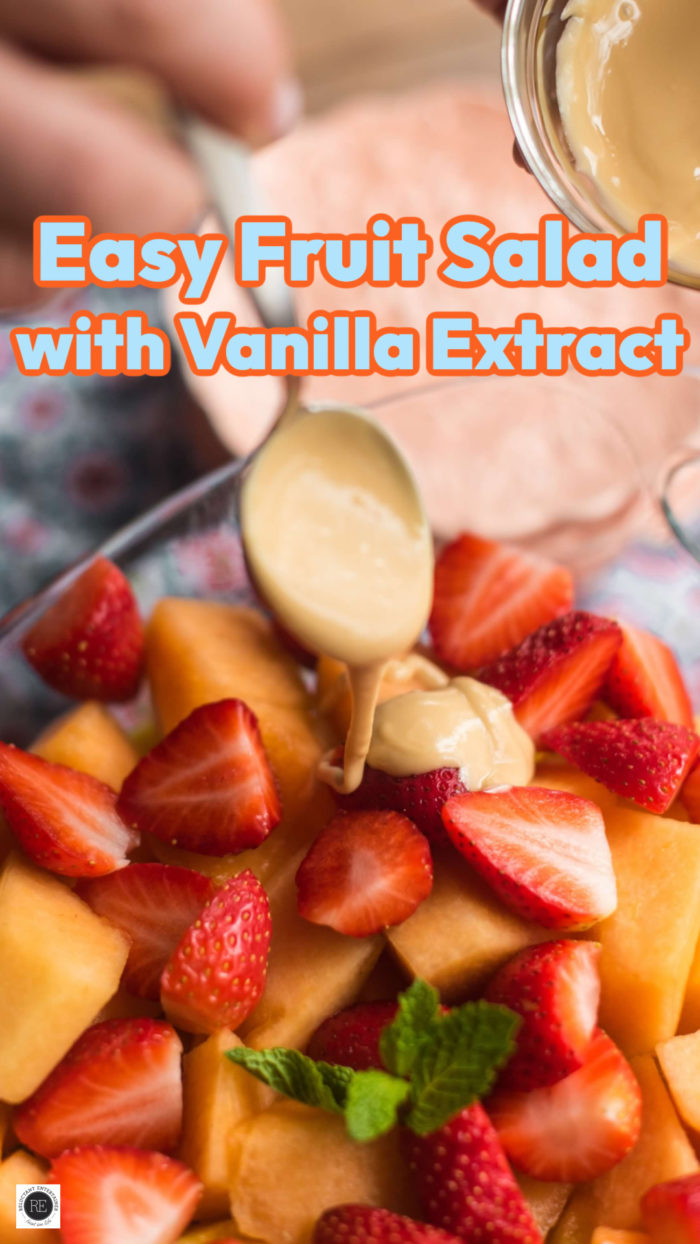 Easy Fruit Salad with Vanilla Extract