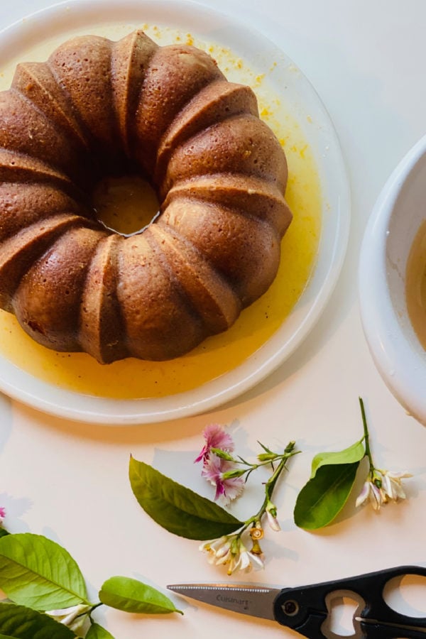 deconstructed Orange Bundt Cake