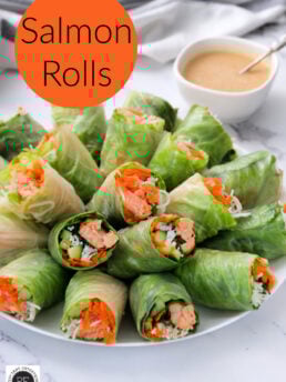 salmon rolls