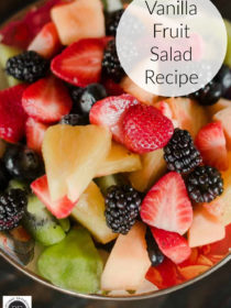 vanilla fruit salad recipe