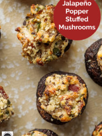 delicious Jalapeño Popper Stuffed Mushroom