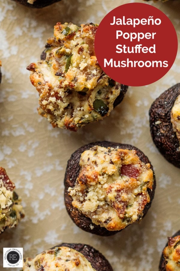 delicious Jalapeño Popper Stuffed Mushroom