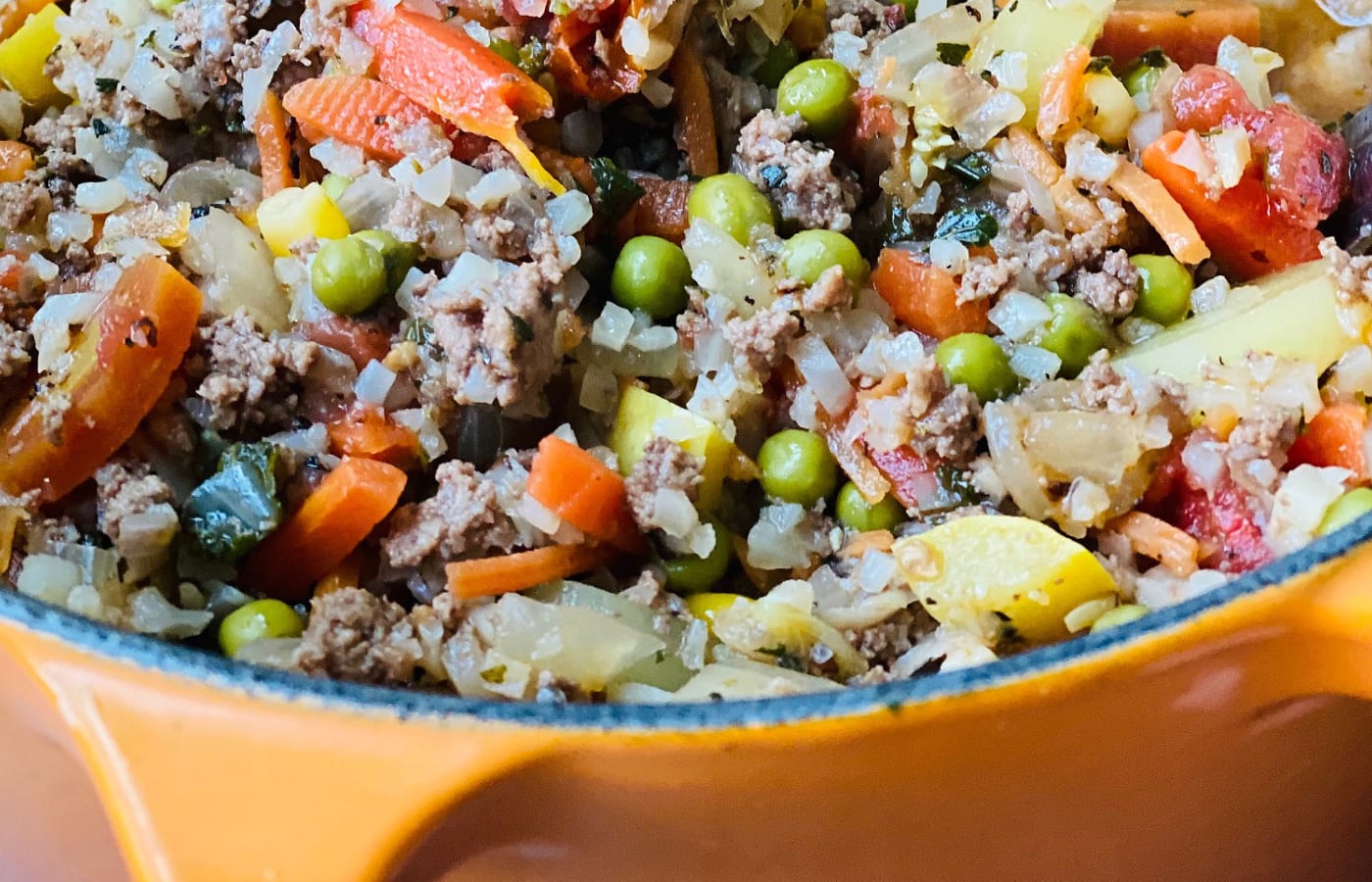 Mom's Vegetable Beef Soup - Reluctant Entertainer