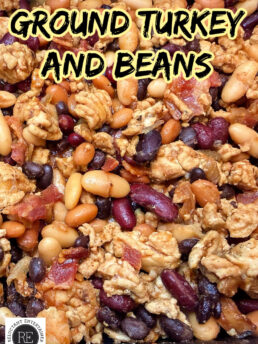 ground turkey and beans