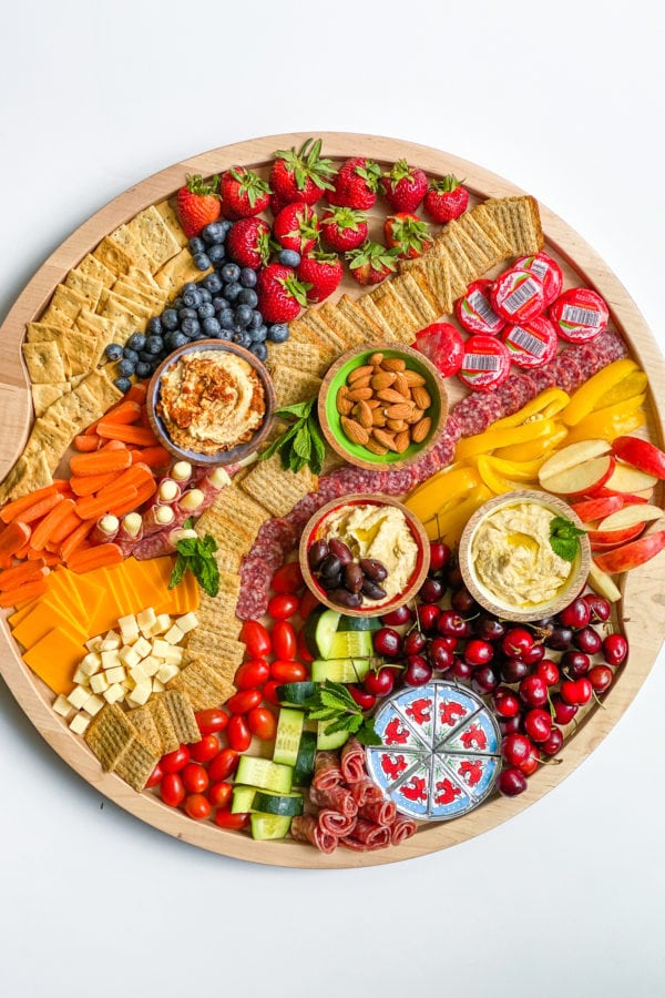 Hummus Platter for Kids (and Grown Ups!)