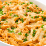 cheesy chicken pasta bake