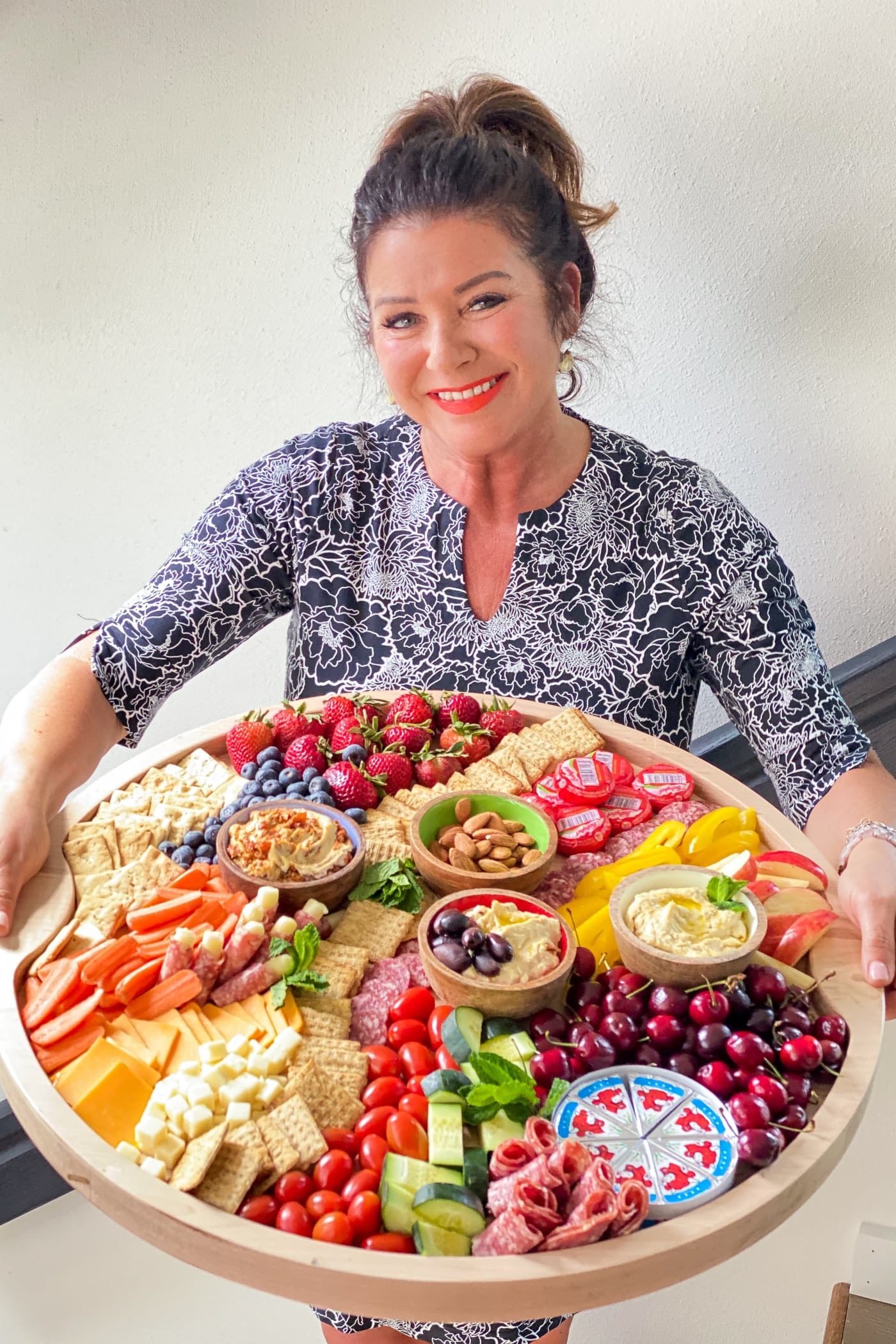 Hummus Platter for Kids (and Grown Ups!)