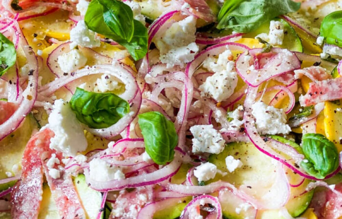 summer squash salad