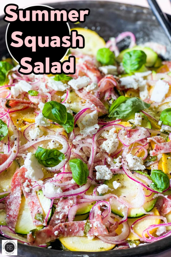 summer squash salad recipe