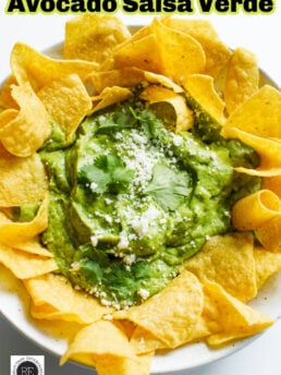 Avocado Salsa Verde