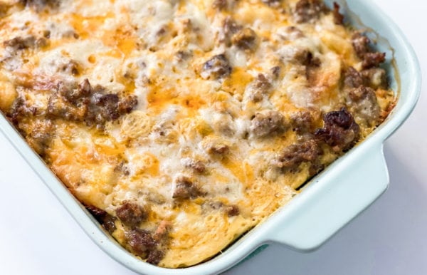 cheesy Sausage Breakfast Casserole