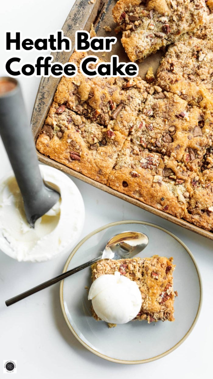 Heath Bar Coffee Cake