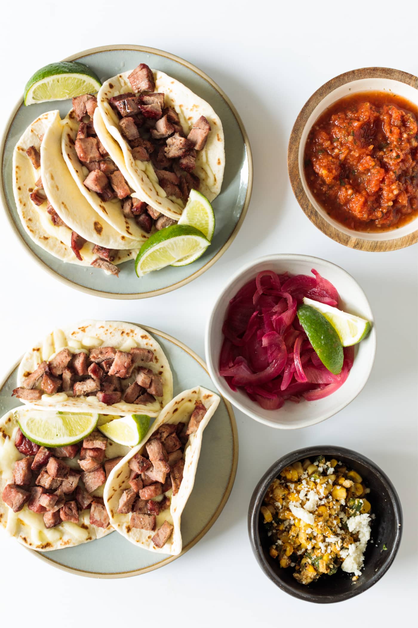 Easy Mini Steak Tacos Spread - Reluctant Entertainer