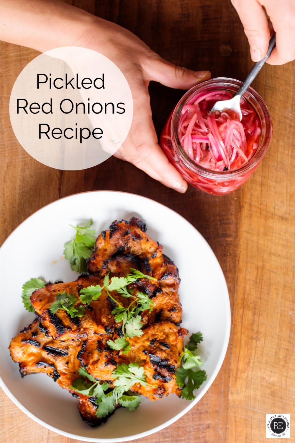 Pickled Red Onions Recipe Reluctant Entertainer