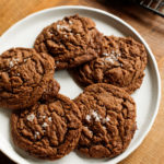 plate of Peanut Butter Nutella Chocolate Cookies