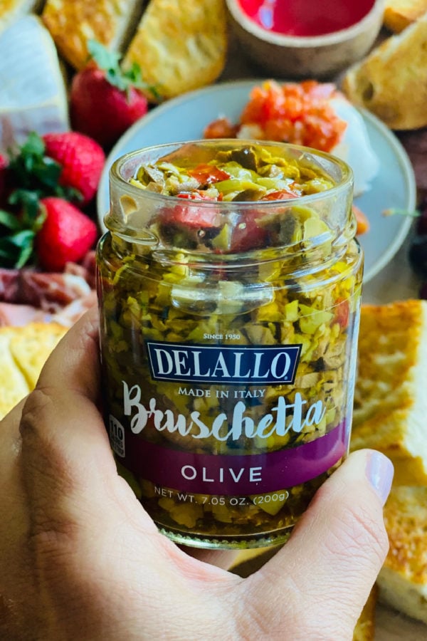 olive bruschetta jar