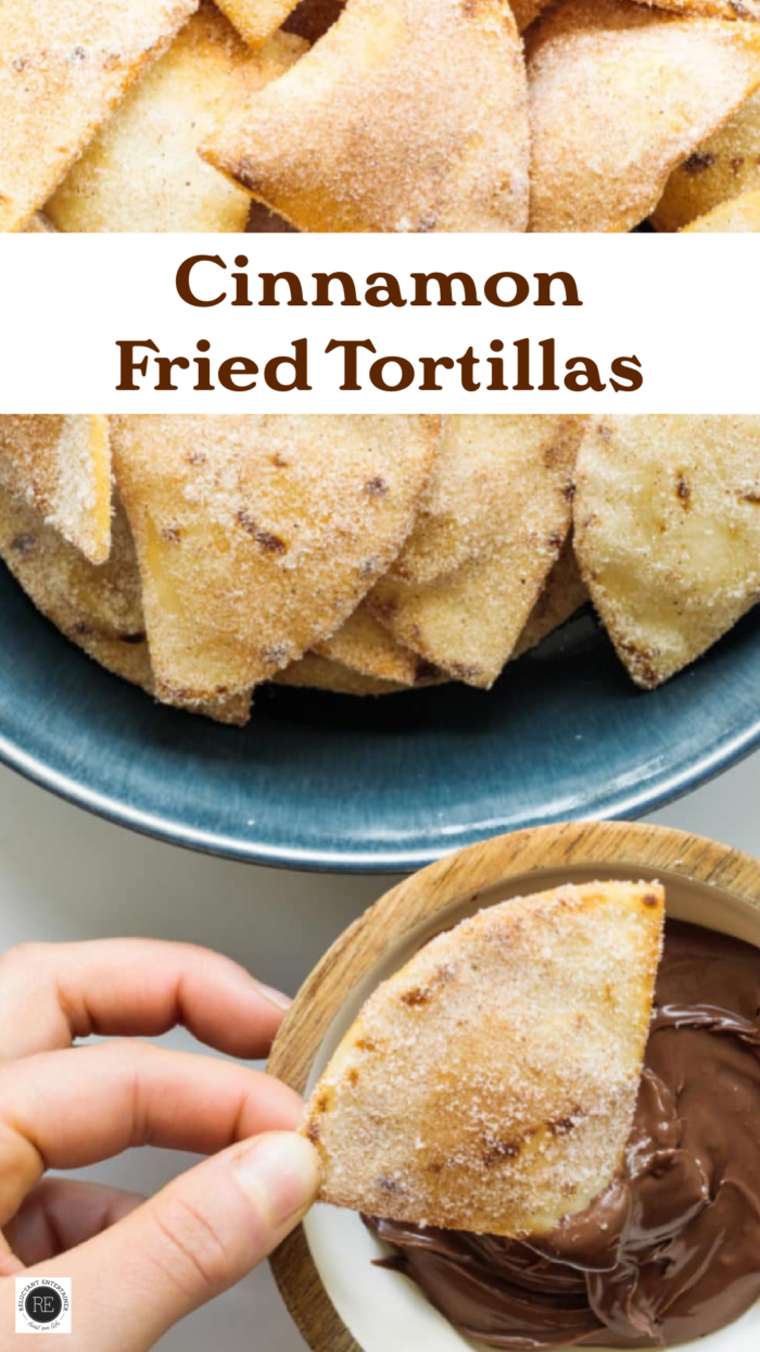 Cinnamon Fried Tortillas